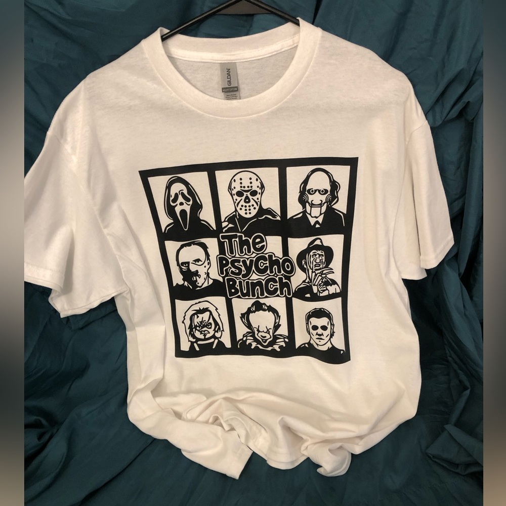 I make shirts!! The Psycho Bunch.